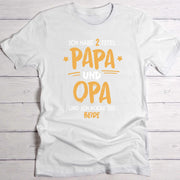 Personalisiertes T-Shirt mit Namen zum Vatertag für Opa – 2 Titel – Motiv 4