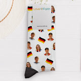 Socken mit eigenen Fotos für Papa zum Vatertag 39-42 individuell gedruckt von Love & Faith