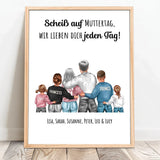 Personalisiertes Poster für Mama Unsere Mama – Motiv 11