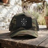 Personalisiertes Cap mit modernem Design und Namen der Kinder Papa – Motiv 14