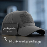 Personalisiertes Cap für Eltern und Großeltern Bester Papa – Motiv 3