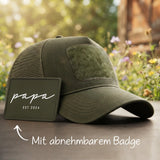 Personalisiertes Cap für Eltern und Großeltern Bester Papa – Motiv 12