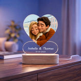 Personalisiertes LED Licht mit Cartoon Effekt Cartoon Love – Motiv 3