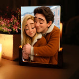 Personalisierter LED Aufsteller für Paare mit Cartoon-Effekt zum Valentinstag Cartoon Love – Motiv 2