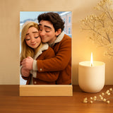 Personalisierter Acrylaufsteller mit Cartoon-Effekt für Paare Cartoon Love