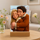 Personalisierter Acrylaufsteller mit Cartoon-Effekt für Paare Cartoon Love – Motiv 3