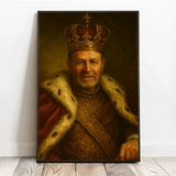 Personalisiertes Poster mit Fotoupload im Stil eines königlichen Gemäldes Königlich – Motiv 3