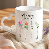 Personalisierte Tasse Omas Garten mit Foto für Oma & Opa – Motiv 6