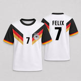 Personalisiertes Kinder-Trikot mit Namen zur Fußball-WM – WM Fieber
