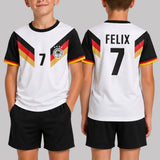Personalisiertes Kinder-Trikot mit Namen zur Fußball-WM – WM Fieber – Motiv 7