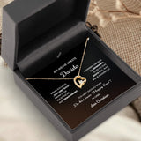 Personalisierte Kette An meine Liebste mit Druck zum Jahrestag für Paare – Motiv 5