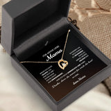 Personalisierte Kette Liebe Mama mit Druck für Mama & Papa – Motiv 5