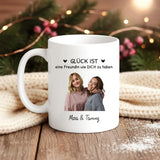 Personalisierte Tasse mit Foto für Freundinnen – Besties