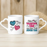 Personalisierte Tasse mit Druck für Paare zum Valentinstag – Valentinstag – Motiv 4