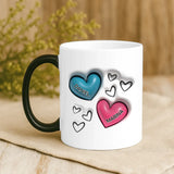 Personalisierte Tasse mit Druck für Paare zum Valentinstag – Valentinstag – Motiv 9