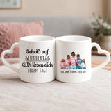 Personalisierte Tasse mit Druck für Mama – Nur Mama – Motiv 4