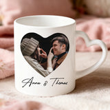 Personalisierte Tasse mit Druck zum Valentinstag für Paare – Motiv 5