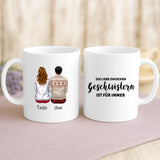Personalisierte Tasse mit Druck für Geschwister – Geschwister