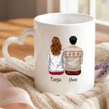 Personalisierte Tasse mit Druck für Geschwister – Geschwister – Motiv 6