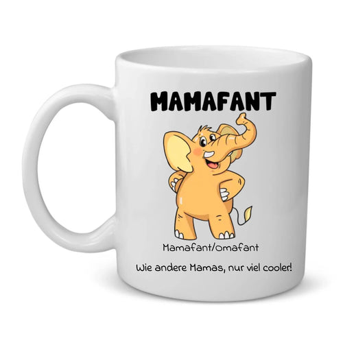 Mamafant -Eltern-Tasse