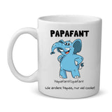 Personalisierte Tasse mit Druck für Papa – Papafant – Motiv 2