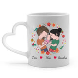 Personalisierte Tasse Unser erstes Weihnachten mit Druck für die Familie – Motiv 5