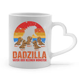 Personalisierte Tasse Dadzilla 2 mit Foto für Mama & Papa – Motiv 2