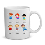 Personalisierte Tasse Mamas Glücksbringer mit Foto für Mama & Papa – Motiv 3