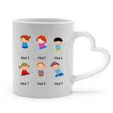 Personalisierte Tasse Mamas Glücksbringer mit Foto für Mama & Papa – Motiv 6