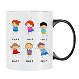 Personalisierte Tasse Mamas Glücksbringer mit Foto für Mama & Papa – Motiv 9