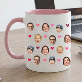 Personalisierte zweifarbige Tasse mit Foto und Namen Eure Tasse – Motiv 2