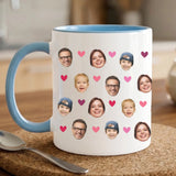 Personalisierte zweifarbige Tasse mit Foto und Namen Eure Tasse – Motiv 3