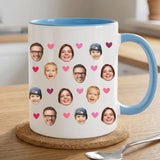 Personalisierte zweifarbige Tasse mit Foto und Namen Eure Tasse – Motiv 4