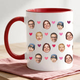 Personalisierte zweifarbige Tasse mit Foto und Namen Eure Tasse – Motiv 6
