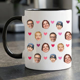 Personalisierte zweifarbige Tasse mit Foto und Namen Eure Tasse – Motiv 9