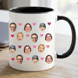 Personalisierte zweifarbige Tasse mit Foto und Namen Eure Tasse – Motiv 10