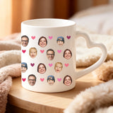 Personalisierte zweifarbige Tasse mit Foto und Namen Eure Tasse – Motiv 18