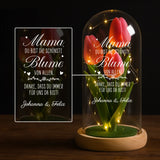 Personalisierte Goldene Rose mit Gravur für Mama – Mama – Motiv 5