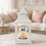 Personalisierte LED Laterne mit Foto als Andenken an Verstorbene – Schutzengel