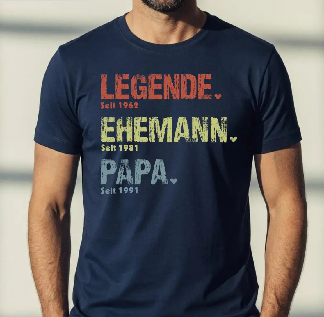 Persönliches T-Shirt für Papa 