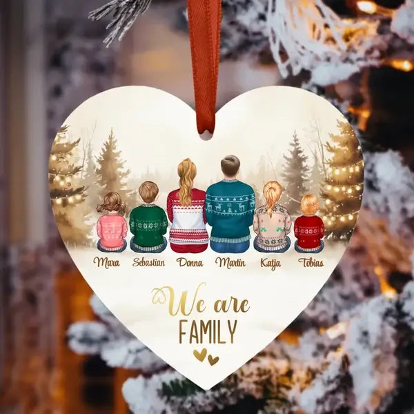 Personalisiertes Holz Ornament für Weihnahcten