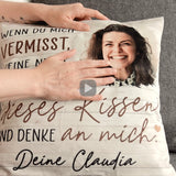 Immer bei dir - Familien-Kissen