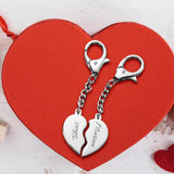 Verbunden - Paar-Doppelschlüsselanhänger